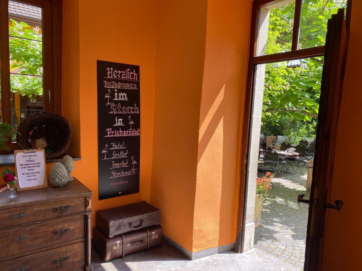 Gasthof Zum Storch Prichsenstadt Extérieur photo