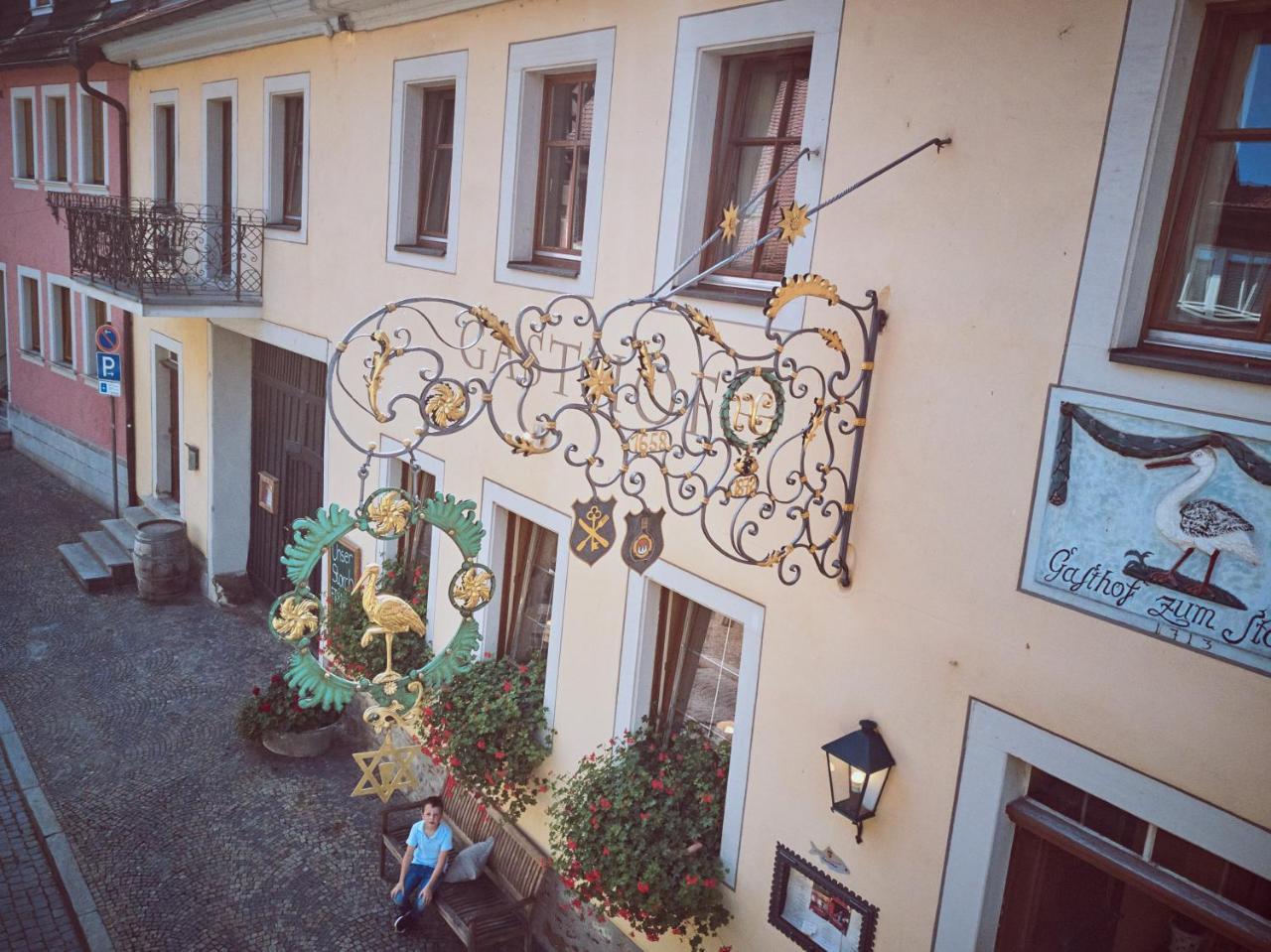 Gasthof Zum Storch Prichsenstadt Extérieur photo